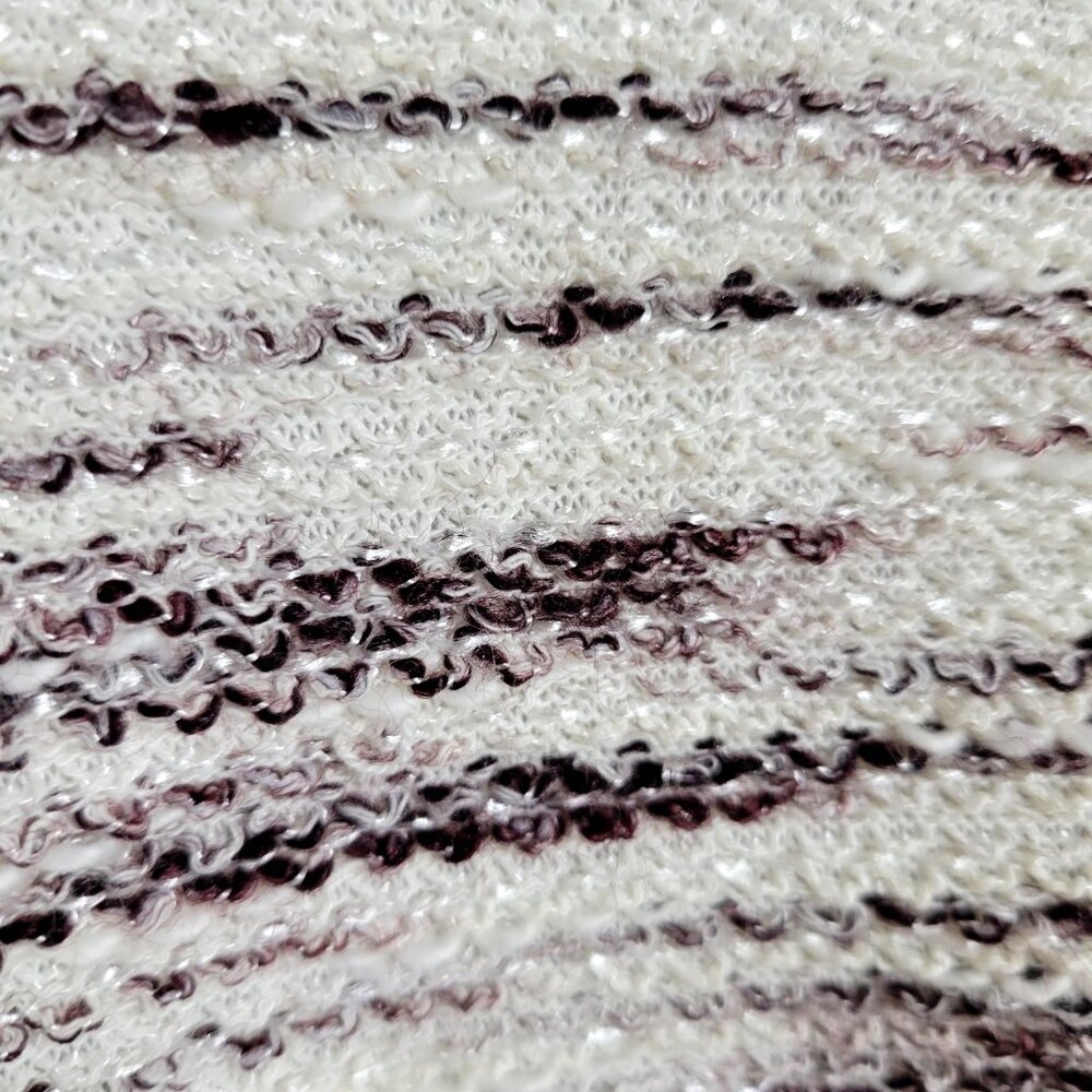 Style & Co Open Blazer Woven Tweed Office Large Academia Earthy Classic Business - Picture 10 of 14